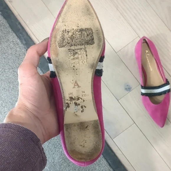 Anthropologie pink ballet flats - Picture 3 of 3